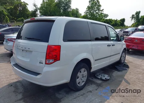 2011 Dodge Grand Caravan C/V z USA, uszkodzony, nr VIN 2D4JN1AG3BR789019